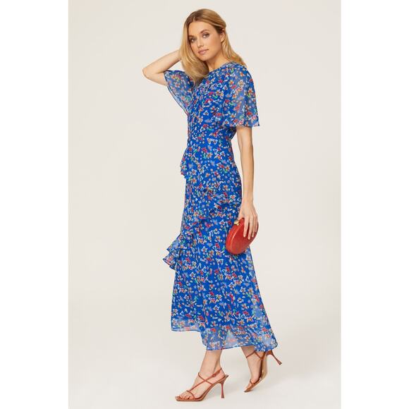 SALONI Vida Ruffled Dress - Picture 2 of 5